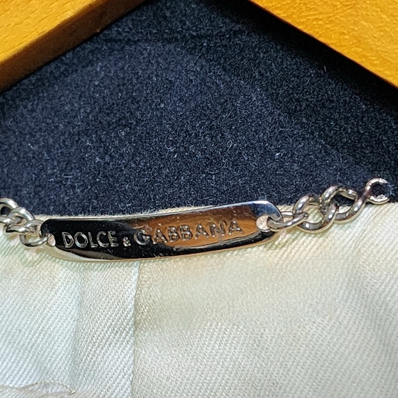 DOLCE & GABBANA Vintage Double Breasted Peacoat - Picture 9 of 12